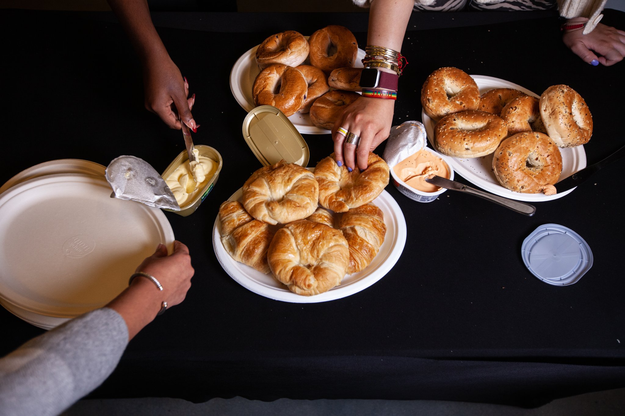 How to make networking events less awkward: Be a croissant, not a bagel