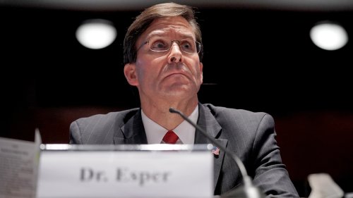 Former Defense Secretary Esper sues the Pentagon over book redactions