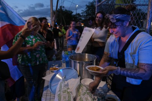 As hurricanes put Puerto Rico's government to the test, neighbors keep each other fed
