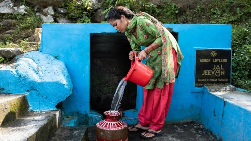 As the 'water tower of Asia' dries out, villagers learn to recharge their springs