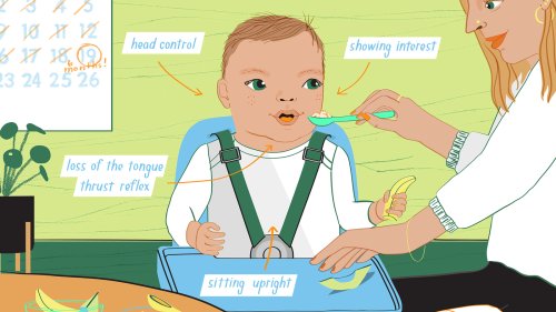 A nervous parent's guide to starting your baby on solid foods : Life Kit
