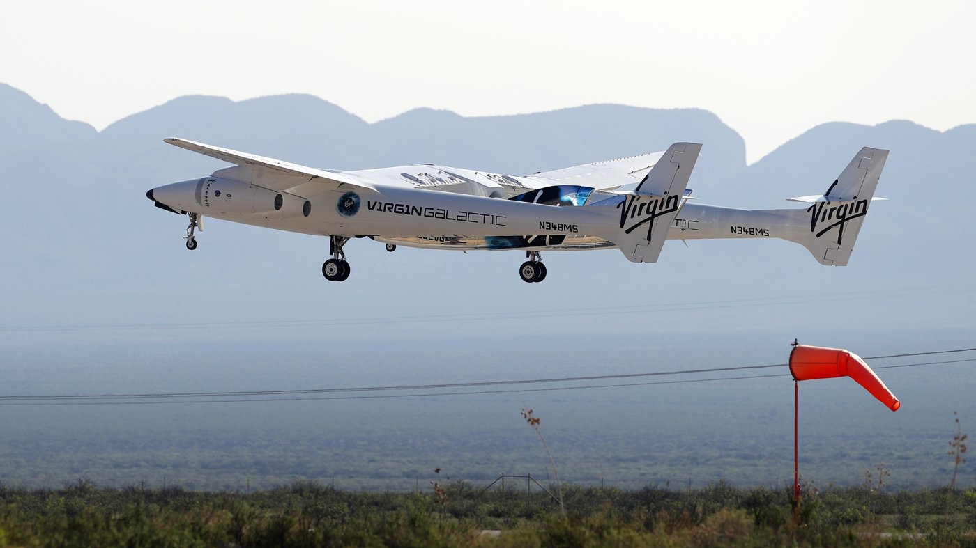 Richard Branson Has Completed A Historic Trip To The Edge Of Space On Virgin Galactic