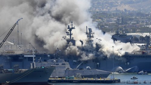 The Navy Accuses A Sailor Of Starting One Of Its Worst Ship Fires Outside Of Combat