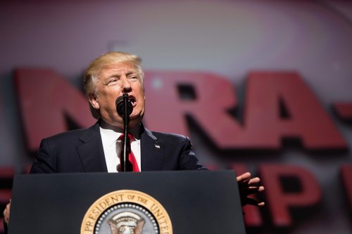 Guns are banned during Trump's upcoming speech at the NRA conference