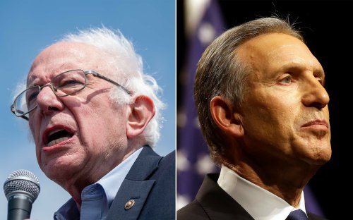 Union showdown: Starbucks' Howard Schultz faces Bernie Sanders in the Senate