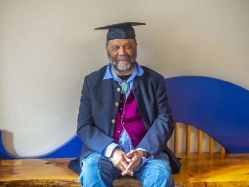 He was expelled after he refused to cut his afro. 57 years later, he got his degree