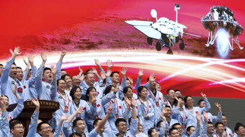 China Lands On Mars In Major Advance For Its Space Ambitions