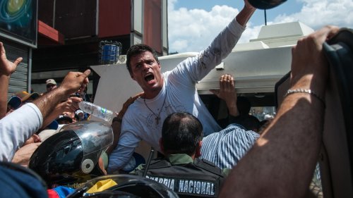 Jailed Protest Leader Urges Venezuelans To Keep Demonstrating