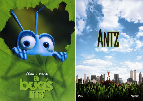 Seeing double: Near-identical films that came out at the same time