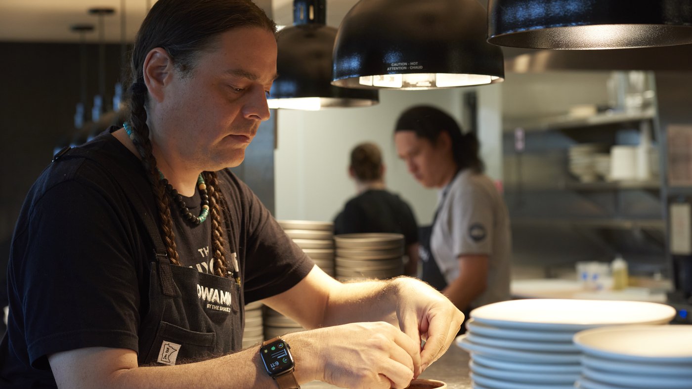 The Sioux Chef uses only native ingredients, but isn't 'cooking like it's 1491'