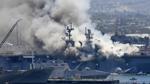 The Navy finds major failures starting with top officers in a devastating ship fire