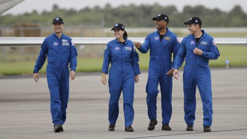 Astronauts Arrive In Florida To Ready For SpaceX Launch To Space Station