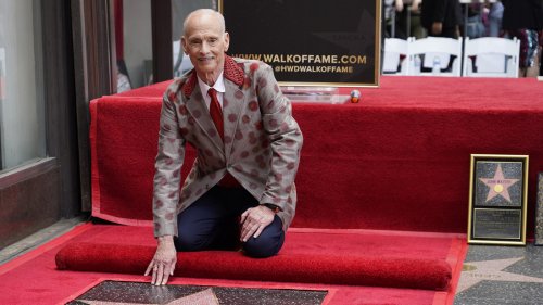 'Here I am, closer to the gutter than ever': John Waters gets his Hollywood star