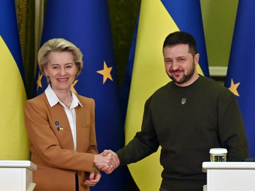 European leaders meet in Kyiv to discuss Ukraine's path toward joining the EU