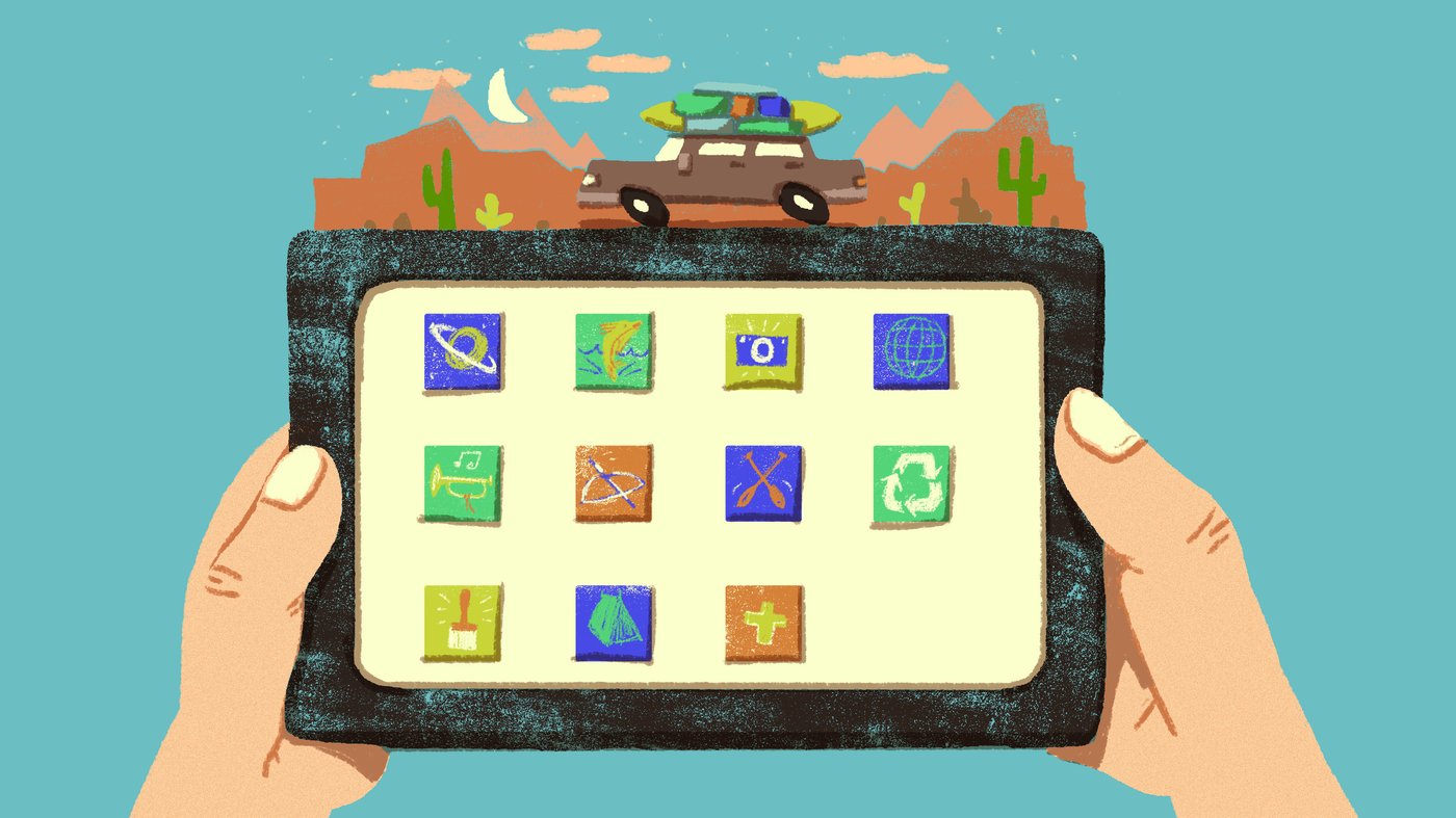 Parents: Here's How To Pick The Best Kids Apps For Family Vacations