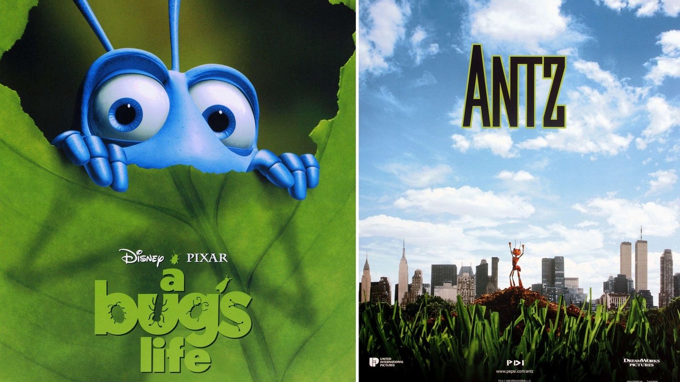 Seeing double: Near-identical films that came out at the same time