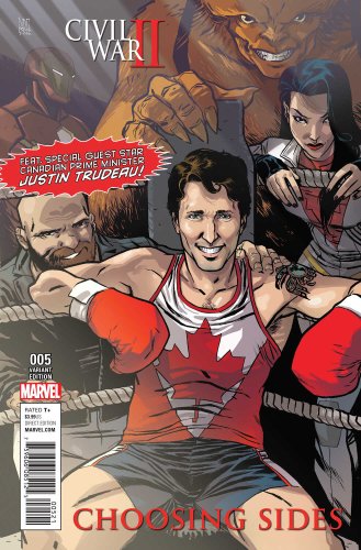 Can A Canadian Prime Minister Be An Action Hero? Marvel Comics Thinks So