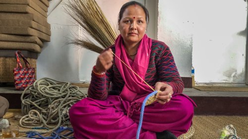 Mt. Everest is plagued by garbage. These Nepali women are transforming it into crafts