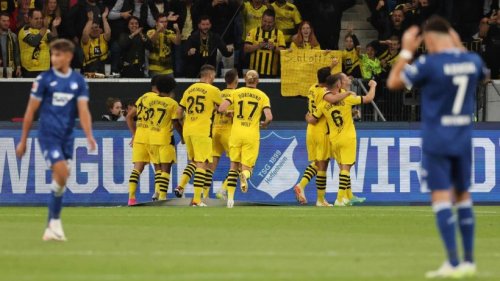 BVB jubelt: 3:1-Sieg in Hoffenheim bringt die Tabellenführung