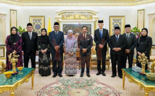 Chief Justice granted audience with Sultan of Brunei