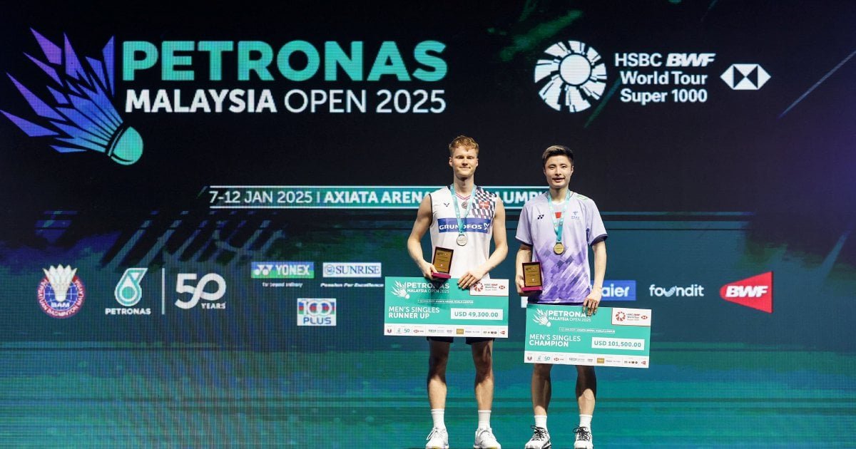 'Silent assassin' Yu Qi ends Danish reign at Malaysia Open