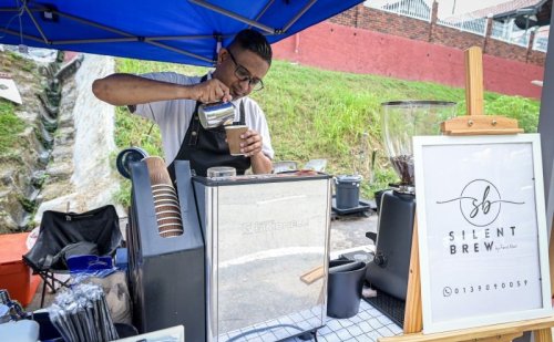 'Silent Brew' entrepreneur wins hearts with coffee and food despite hearing loss