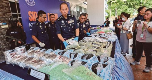 Negri Sembilan cops seize RM40mil in drugs; pipeline to Klang Valley cut