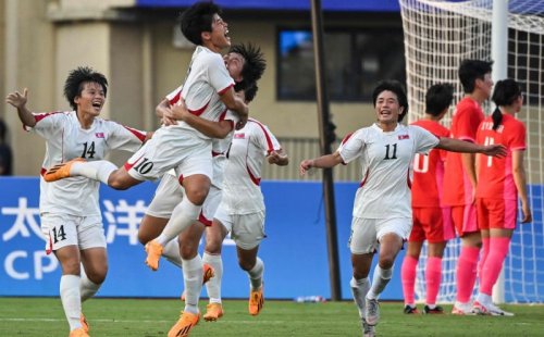 North Korea thrash South at Asian Games as rivalries take centre stage