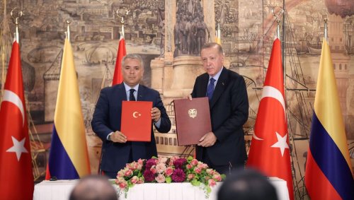 Cumhurbaşkanı Erdoğan: Türkiye-Kolombiya ilişkilerini stratejik ortaklık seviyesine yükselttik