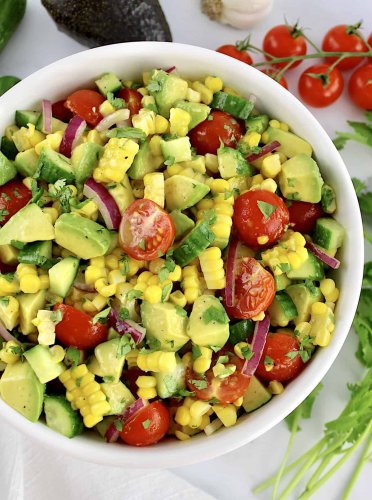 Corn Avocado Salad