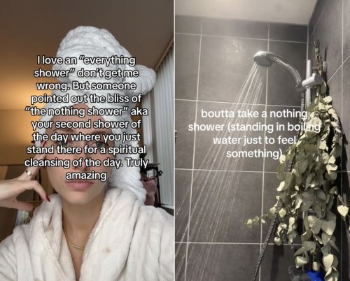 What are ‘nothing showers’? Do they actually help with anxiety?