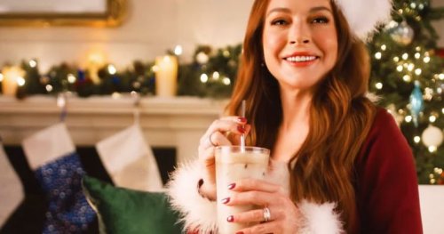 Lindsay Lohan’s Christmas Pilk Will Fill Your Stocking (With Vomit)