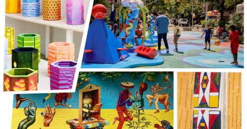 A LEGO Playscape in Harlem, a Squishy Chair, and More Finds