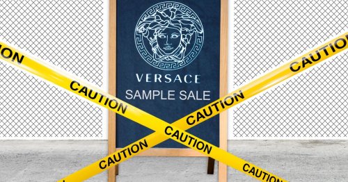 Police Shut Down the Versace Sample Sale