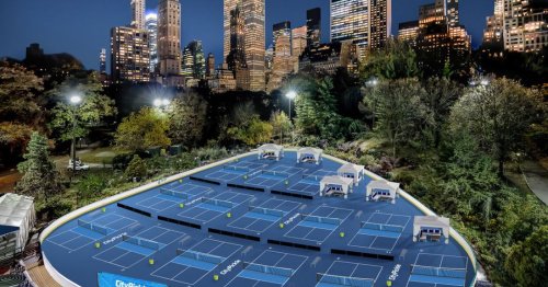 Pickleball Will Soon Swallow Central Park Whole