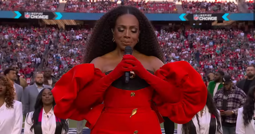 Sheryl Lee Ralph Performs ‘Lift Every Voice and Sing’ Before Super Bowl ...