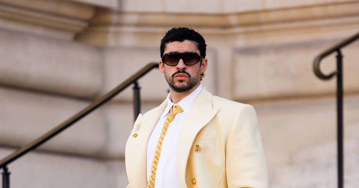 Bad Bunny Wore Little Heels in Paris for Couture Week