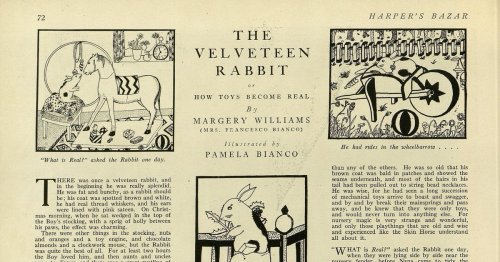 The Velveteen Rabbit Was Always More Than a Children’s Book