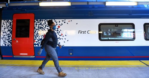 Amtrak’s New Acela Fleet Is Languishing in a Rail Yard