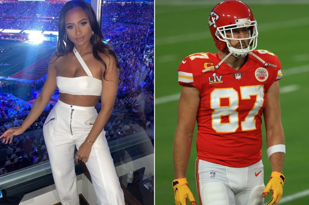 Travis Kelce’s girlfriend Kayla Nicole rips Tom Brady hypocrisy from Super Bowl 2021 refs