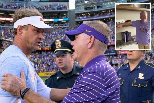 LSU Brian Kelly Troll Ole Miss Coach Lane Kiffin After Upset Win 