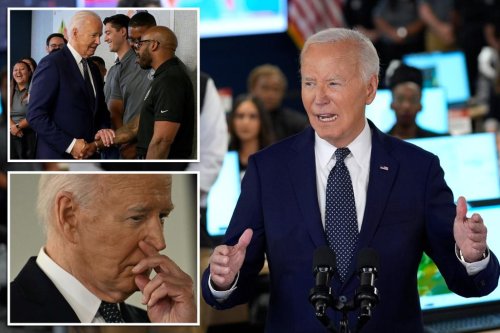 Biden again deploys teleprompter, takes no questions as Rep. Lloyd Doggett calls for him to drop out