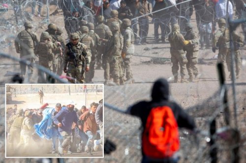 El Paso migrant rush video shows damage Open Borders Joe has done