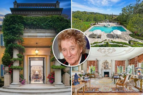Rod Stewart lists $70M LA mansion fit for a buyer seeking ‘a return to ...
