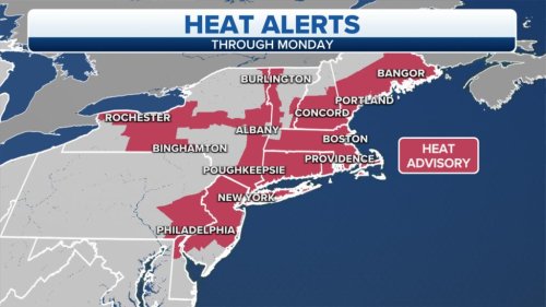 Summer heat wave isn’t letting up in the Northeast, New England
