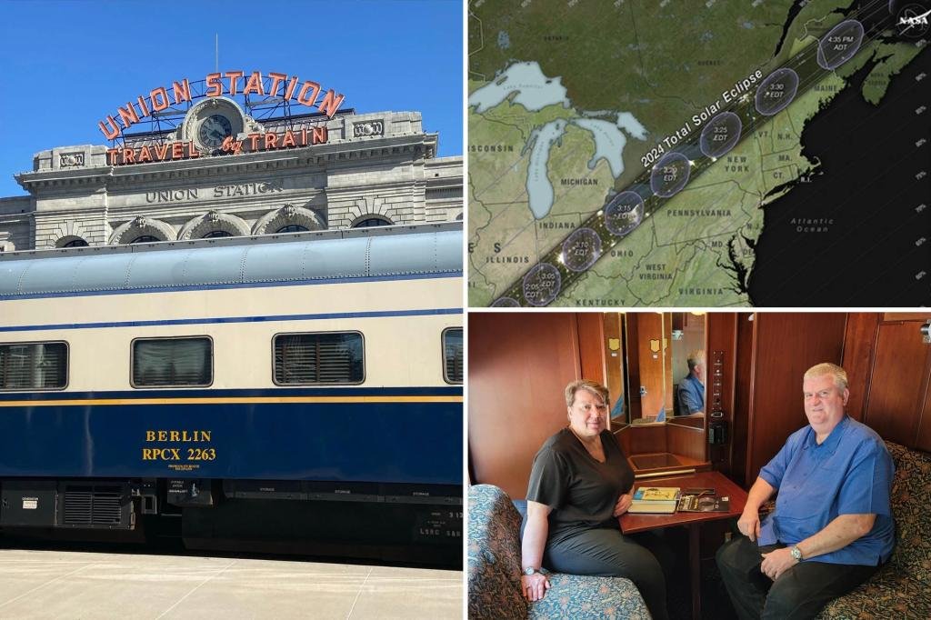Meet the LI couple who paid $4,000 each to ride the ‘Eclipse Express’