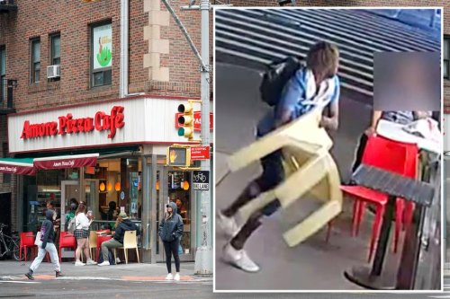 Victim attacked with chair outside NYC pizzeria says it will change his life