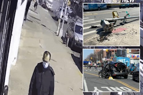 Two people dead, five others injured after car jumps curb in NYC crash