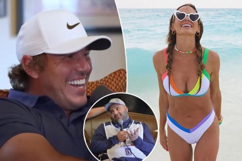 Brooks Koepka gets ‘unhinged’ questions about wife Jena Sims’ feet: ‘Don’t take this the wrong way’