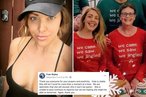 Comedian Kate Quigley only lucid ‘for moments’ after overdose: mom